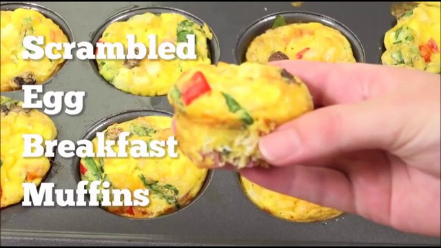 Amazing and tasty Scrambled Egg Breakfast Muffins _ Nice video _ Must watch _