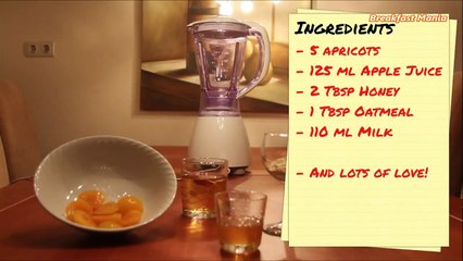 Amazing breakfast _ How to make an Apricot Oatmeal _ Breakfast nice video _