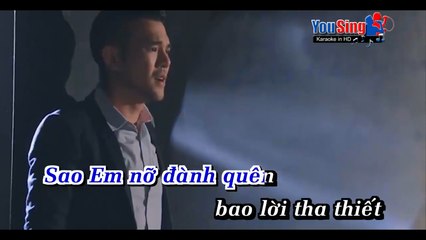 Sao Em Nỡ Đành Quên - Đàm Vĩnh Hưng KARAOKE BEAT CHUẨN✔