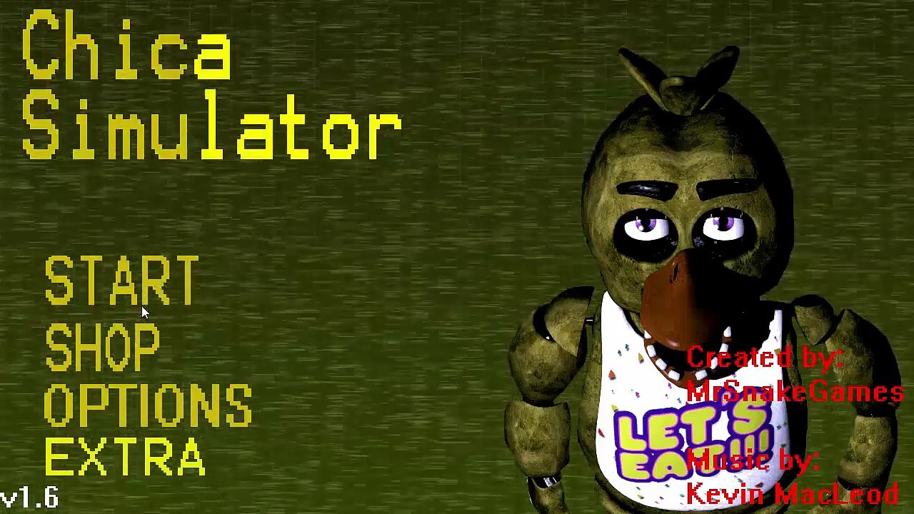FNAF 1, 2, 3, 4 Chica Simulator
