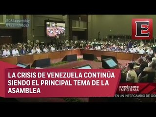 Detalles del segundo día de la Asamblea General de la OEA