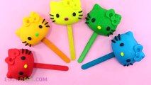 Play Doh Hello Kitty Lollipops Finger Family Son