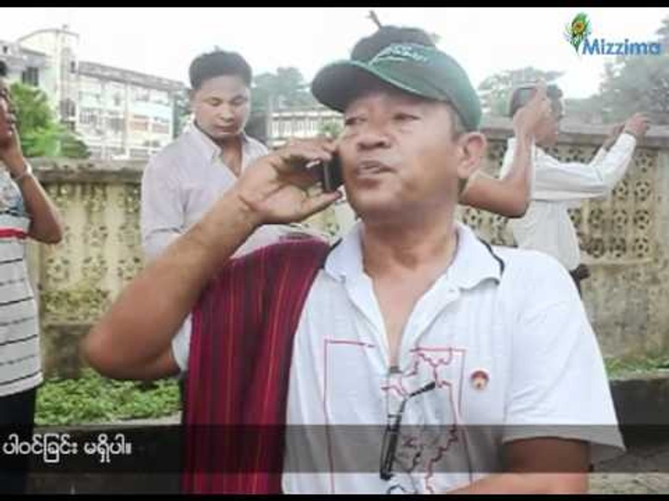 Rare demonstration march in Burma