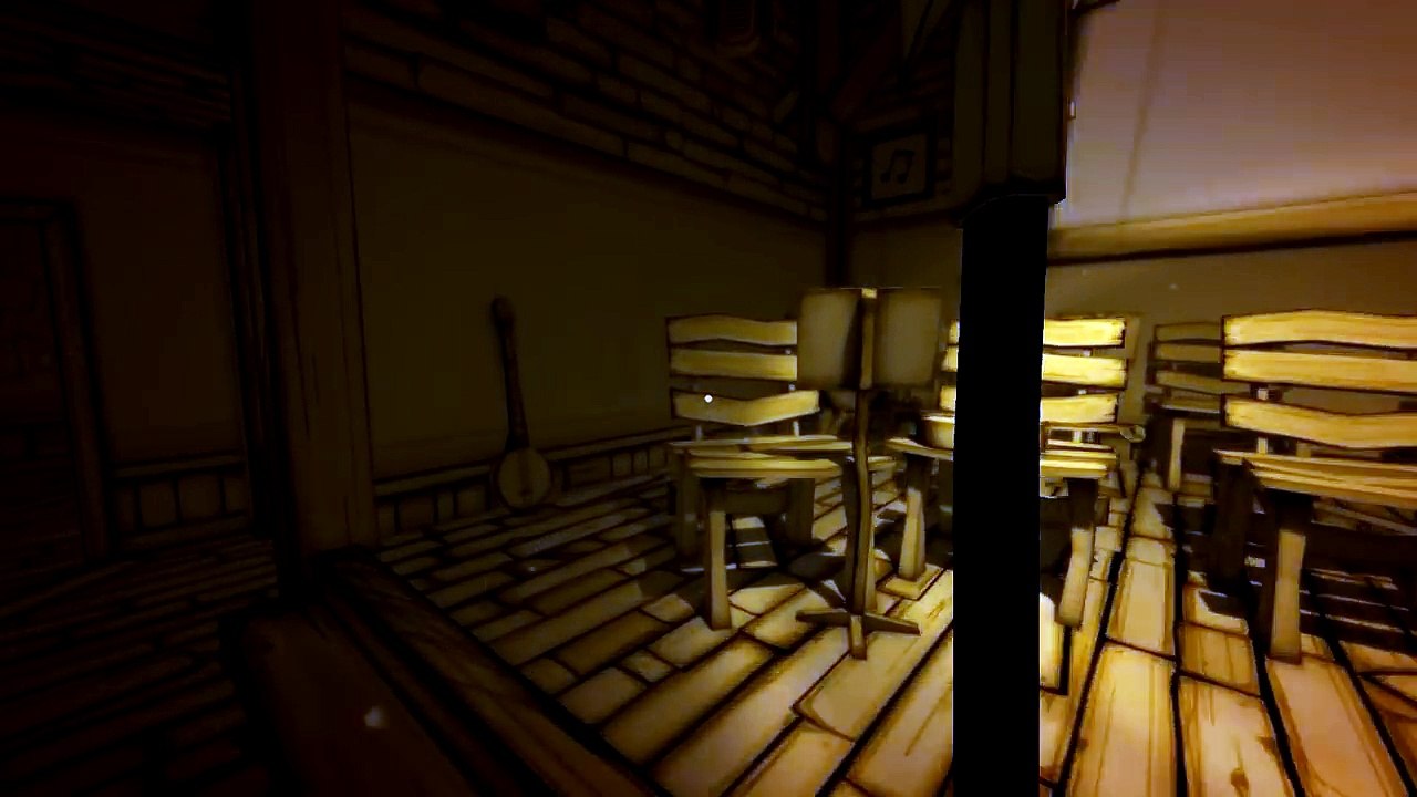 HACKING BEHIND SAMMY AND UNLOCKING THE EXIT!!! Bendy and The Ink Machine Game Chapter 2 Pt