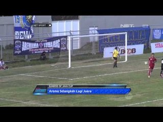 NET Sport - Arema Selangkah Lagi Juara Sunrise of Java Cup 2015