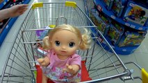 Bebé nacido en muñeca pupsiki elayv ir de compras abierta vida secreta de los juguetes de la mañana Amenaza