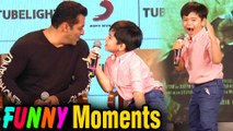 Salman Khan And Matin Rey Tangu FUNNY Moments  TUBELIGHT  Eid 2017