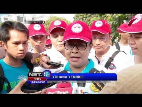 Kemeriahan Jalan Santai Bersama Menteri PPPA Peringati Hari Anak Nasional - NET12
