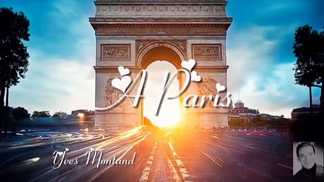 Yves Montand-A Paris