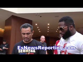 adrien broner on choking emanuel taylor - EsNews boxing