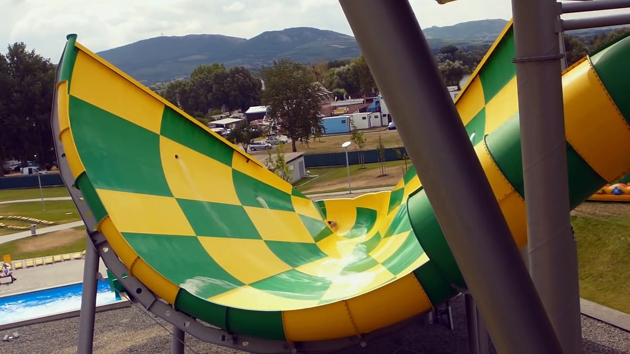 Os Melhores Toboáguas do Mundo - Water Park Ride Slide - Water Park Video for Kids - Water Slide at