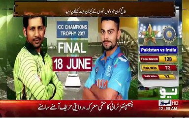 Download Video: India v Pakistan- Virat Kohli vs Sarfraz Ahmed - ICC Champions Trophy final