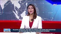 Palasyo, hinikayat ang NDFP na ipakita ang kanilang katapatan sa pagtamo ng tunay na kapayapaan sa bansa