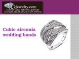 Cubic Zirconia Wedding Bands - Delightful Collection by Czjewelry