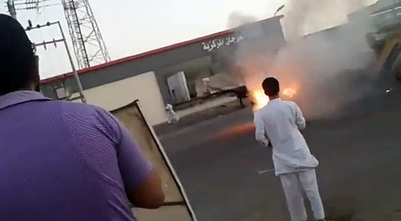 مصرى مقيم بالسعودية ينقذ حى سكني بتبوك من كارثة