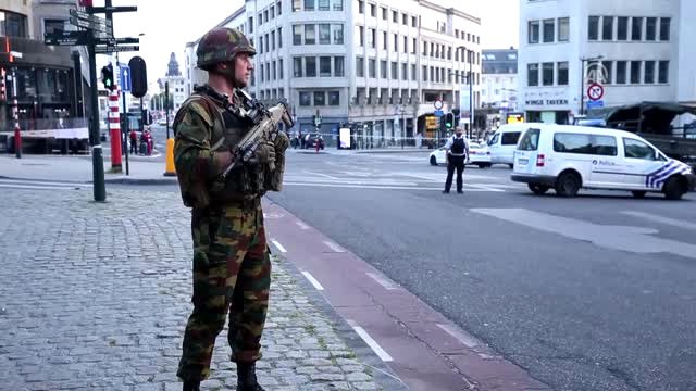 Man Reportedly Carrying Explosives Shot In Brussels