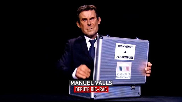 Les Guignols imaginent ce que Manuel Valls va amener avec à l'Assemblée Nationale - Regardez