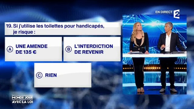 Sophie Davant provoque la colère des internautes en affirmant qu'elle aime beaucoup les toilettes handicapés - Regarde