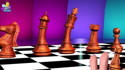 Finger Family Chess Family _ Finger Family Songs _ Funny Fin