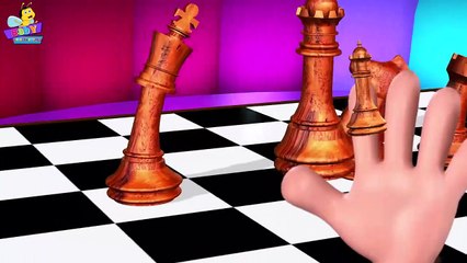 Finger Family Chess Family _ Finger Family Songs _