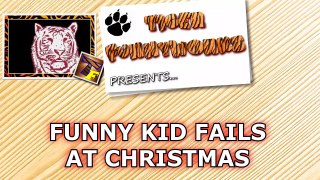 Funny KIDS failing at CHRISTMAS - Kid fail compilatio