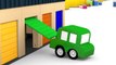 Cartoon Cars - STICKY JELLY SWEEPING TRUCK! Construction Cartoons for Child