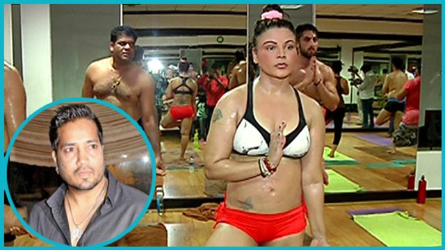 Rakhi Sawant Wants Mika Singh To Do H0T Yoga International Yoga Day
