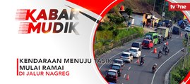 Kendaraan Menuju Tasikmalaya Mulai Ramai di Jalur Nagreg