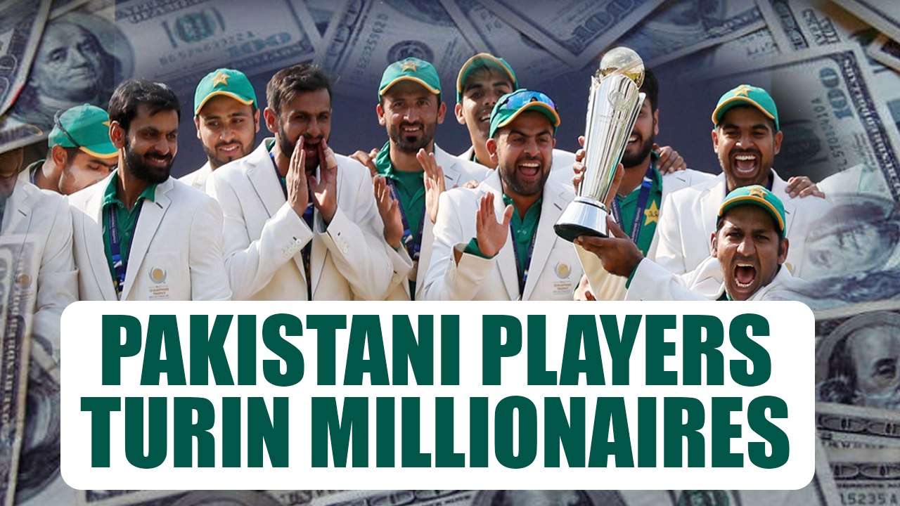 ICC Champions trophy: Pakistani players become...
