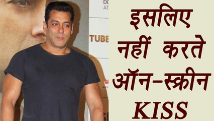 Salman Khan REVEALS reason behind NO on screen MAKE OUT policy | FilmiBeat