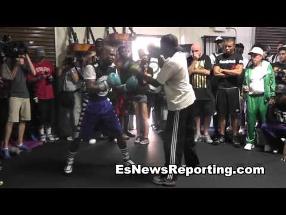 Floyd Mayweather Perfectionist During Training