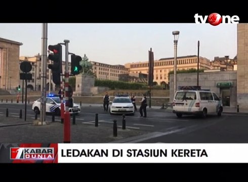 Ledakan Keras di Stasiun Kereta di Belgia