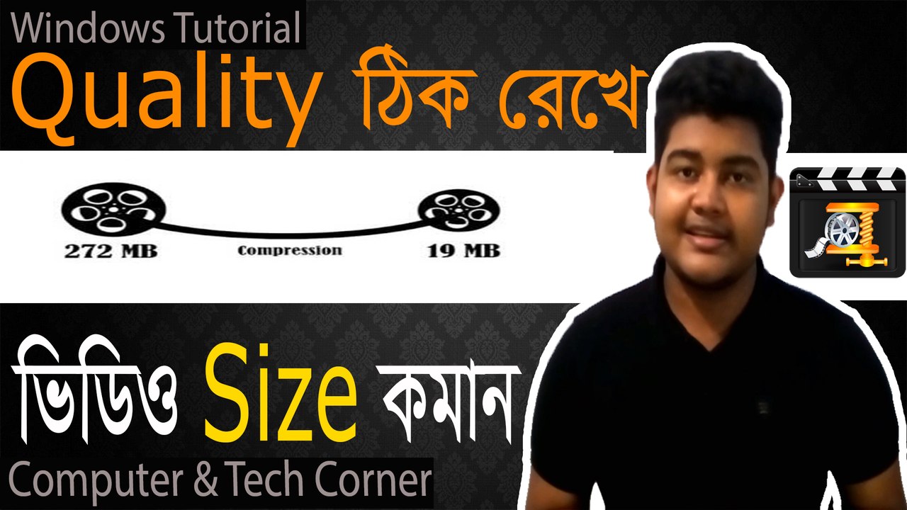 Windows Tutorial- How to compress a Large Video Files Without Losing Quality_Passion for Learn