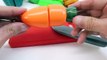 Learn Names of Fruits y Cutting Velcro Fruits and Vegetables Slicing