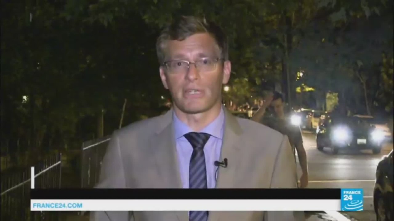 F24 correspondent Philip Crowther