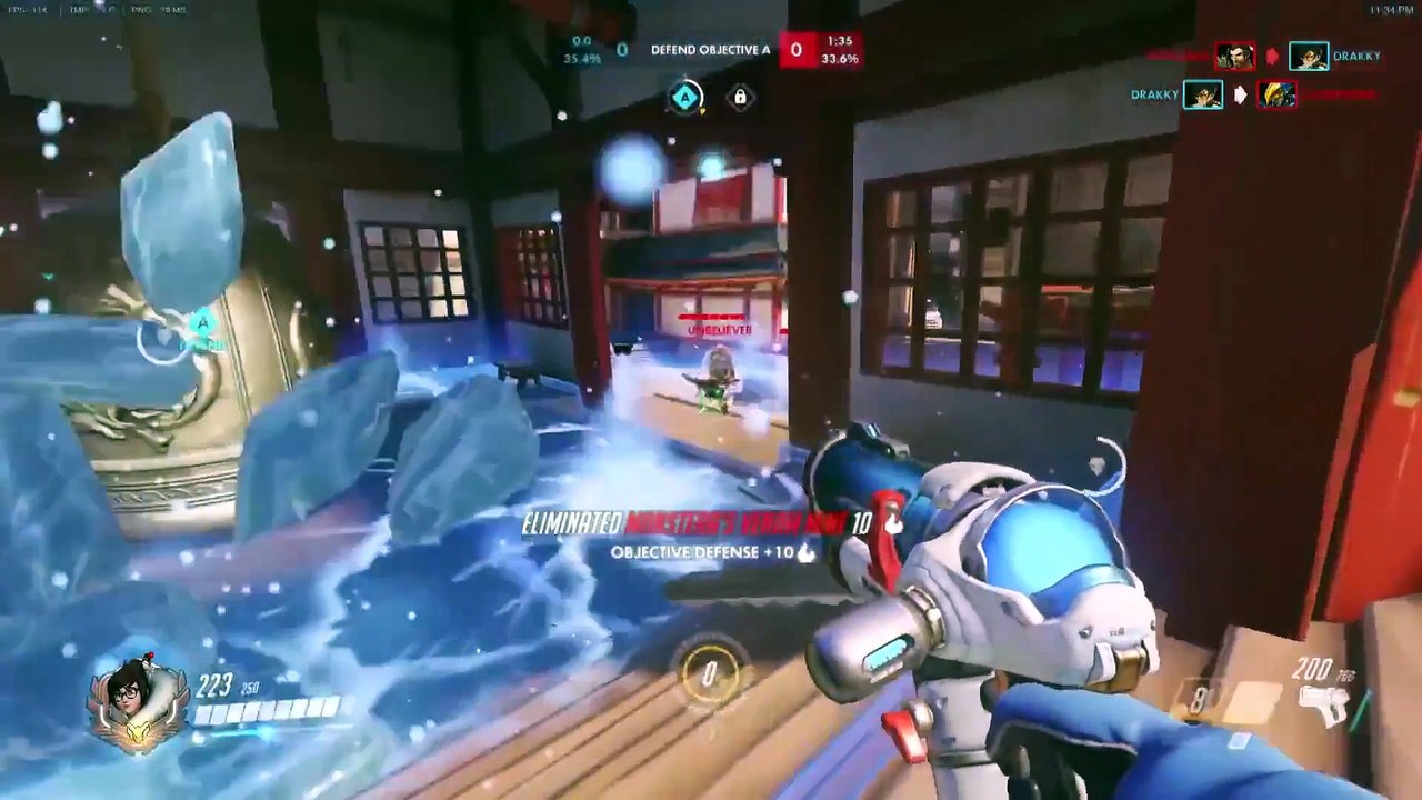 Overwatch: When you think you can get ez headshot...