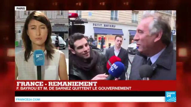 Remaniement : François Bayrou et et Marielle de Sarnez quittent le gouvernement