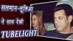 Salman Khan and Iulia Vantur ARRIVED TOGETHER for Tubelight Special screening
