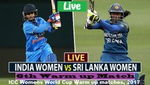 India Women vs Sri Lanka Women, 6th warm up Match Live Streaming