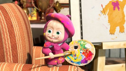 Et Mascha dessin animé de lours collection 1