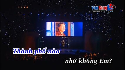 Thành Phố Buồn - Đàm Vĩnh Hưng KARAOKE BEAT CHUẨN✔
