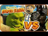Shrek Super Slam Game Part 6 (Gamecube, PC, PS2, XBOX) Pinocchio VS Black Knight