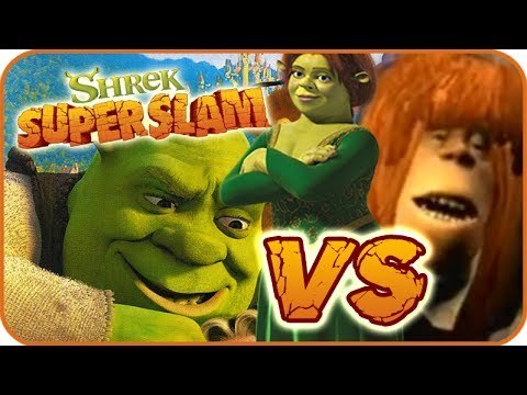 Shrek Super Slam Game Part 5 (Gamecube, PC, PS2, XBOX) Shrek & Fiona Ogre VS Quasimodo