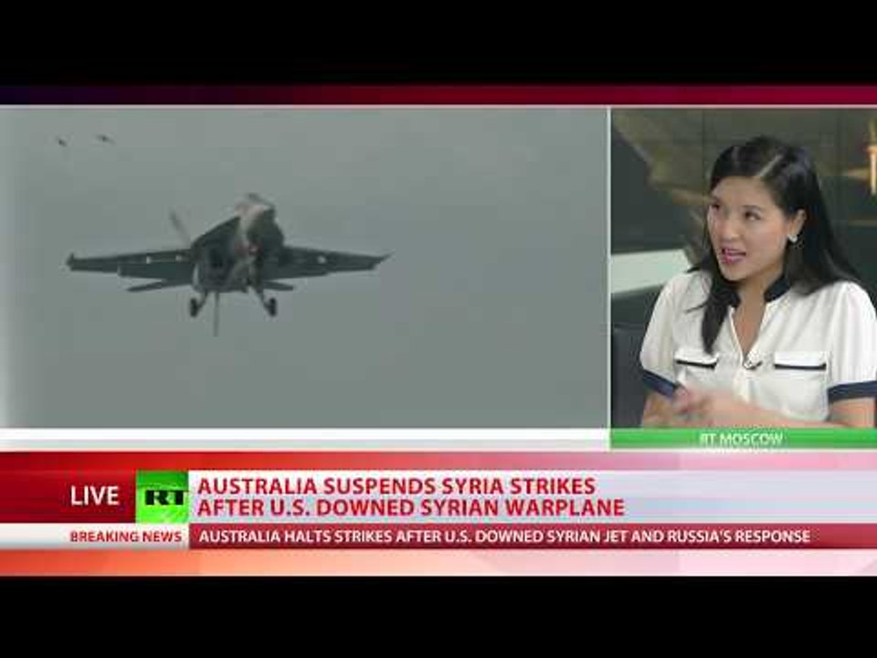 'Precautionary measure': Australia halts air strikes in Syria following US downing of Syrian jet