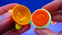 Animaux couleur des œufs ferme amusement amusement jouer pâte à modeler déballage 7 doh surprise hobbieshobbies 2017