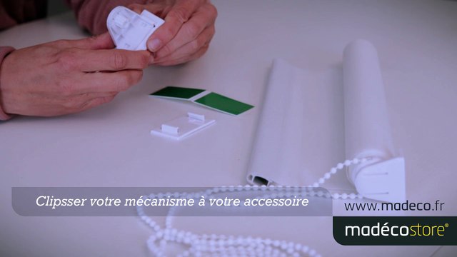 Comment poser un store enrouleur sans percer avec les supports autocollants E11 ?