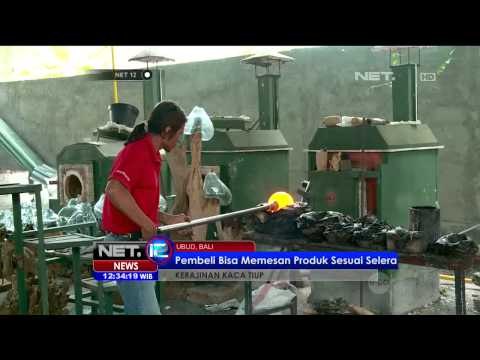 Keunikan Kerajinan Kaca Tiup Khas Bali - NET12