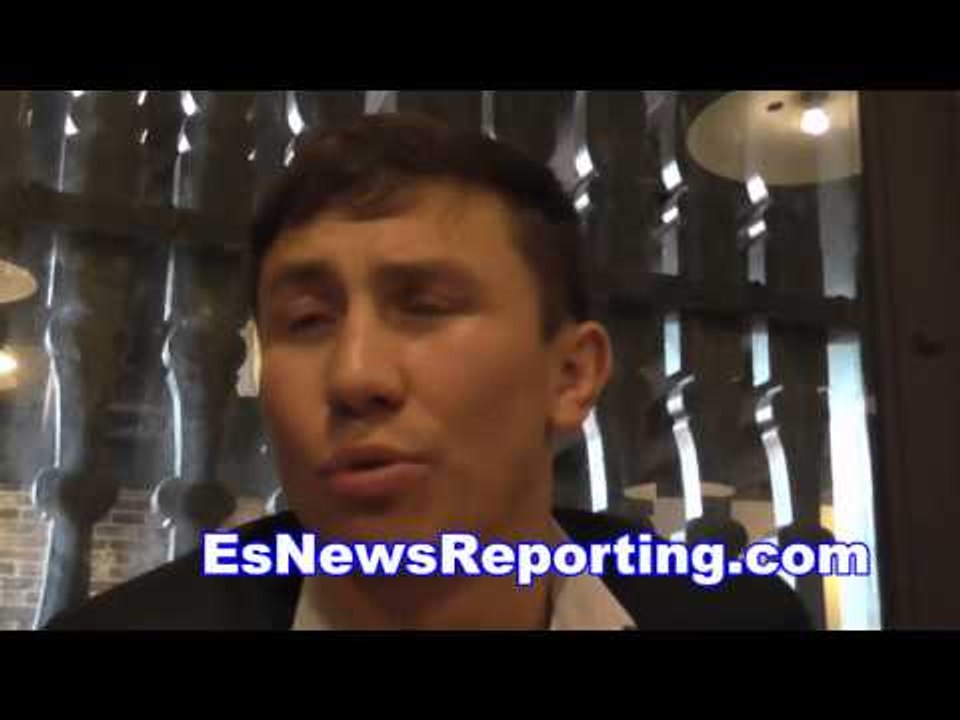 Gennady Golovkin recalls sparring chino maidana...