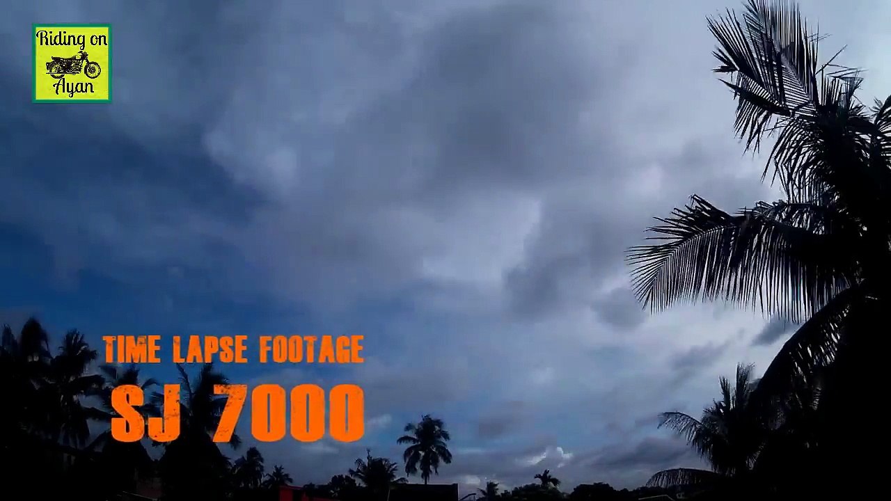 Time lapse test SJ7000 Wi-Fi