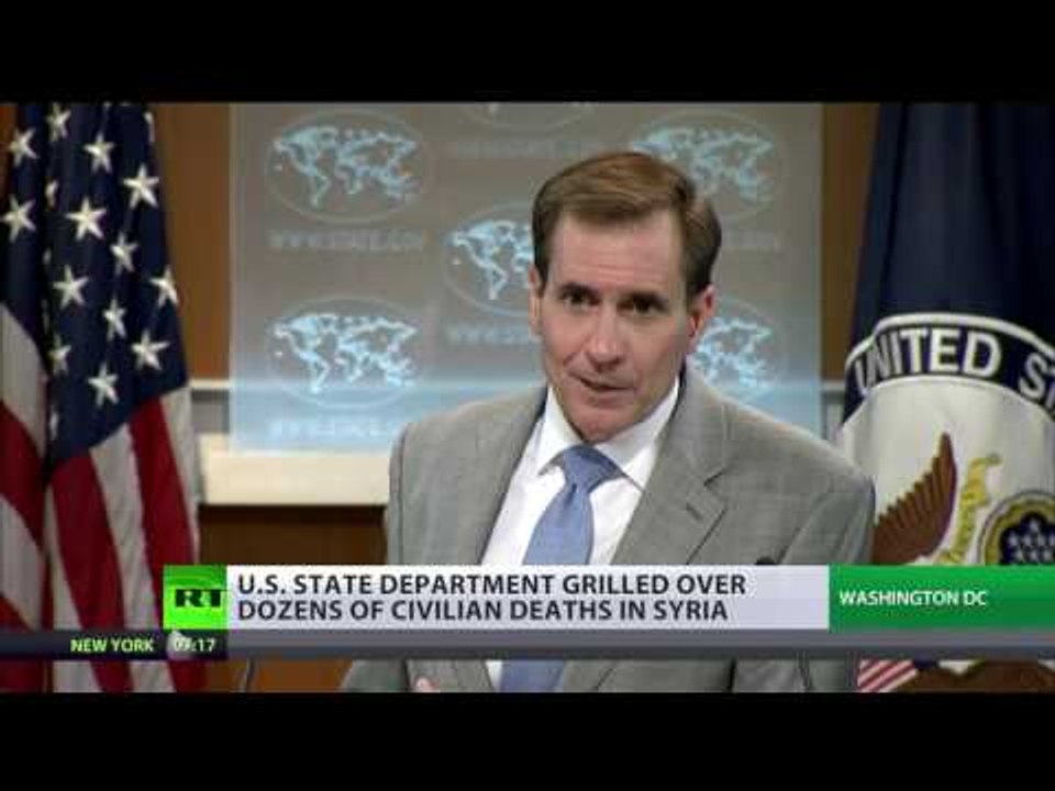 State Dept grilled over dozens of civilian deaths in Syria airstrikes
